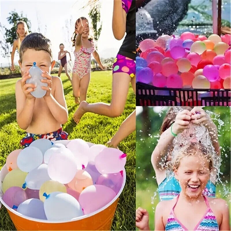 6 Pezzi Palloncini D'acqua Riutilizzabili In Silicone Auto-sigillanti