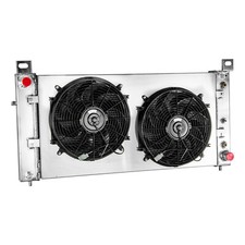 3 Row Radiator Shroud Fan For 99-13 Chevy Silverado 1500 2500 Gmc Sierra Yukon