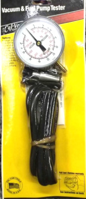 Vacuum Gauge/ Fuel Pump Tester 0 - 10 PSI  Cal-Van Tools #76