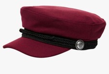 Berets for Women Winter French Style Wool Baker's Hat Baseball Visor Cap