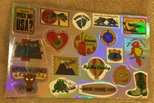 Highlights Which Way USA - Metallic Stickers - NEW