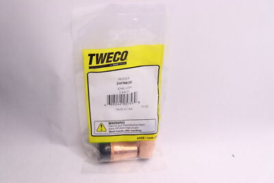(2-Pk) Tweco Recess Nozzles 5/8''-15 9mm 24FN-62-S 