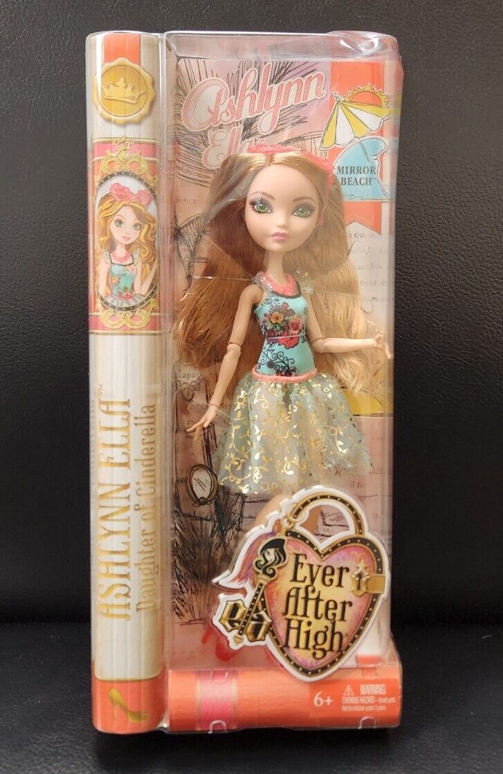  Mattel Ever After High Mirror Beach Ashlynn Ella Doll : Toys &  Games