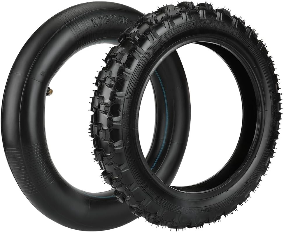 希少2ストホンダMT50 2.5-10 Front Rear Tire Inner Tube Razor SX500 MX500 MX650 2.50