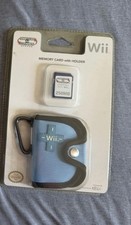 Nintendo Wii Memory Card 256MB w/ Holder Case  Clip NEW Sealed Switch  Carry