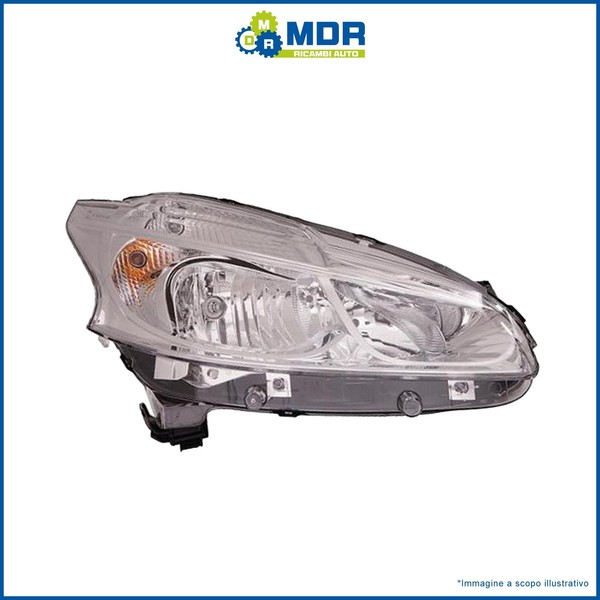 Linkes Vorderes Scheinwerferglas FüR Peugeot 208 Alternative Linie 2012-2021-image