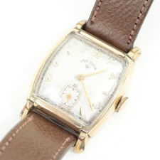 Lord Elgin 21 Jewel Wristwatch Vintage Men's 14k Gold Filled - c. 1948 - XC993