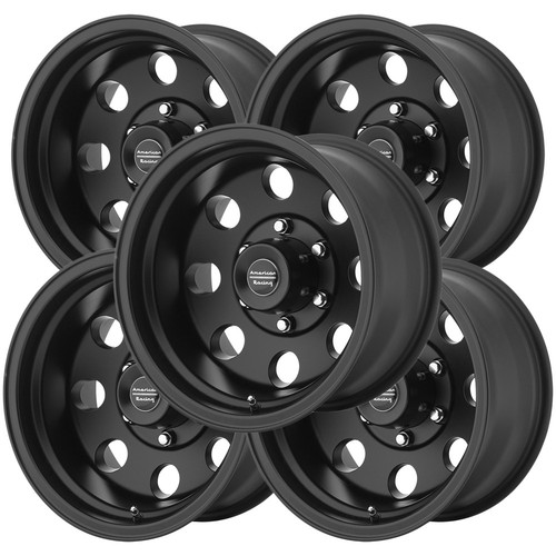 (Set of 5) American Racing AR172 Baja 16x8 6x5.5