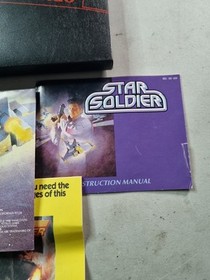 Star Soldier (Nintendo Entertainment System NES, 1989) Cib Complete