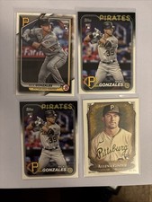 Nick Gonzales 4 Card Rookie Card Lot Base Pittsburgh Pirates 