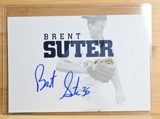 Milwaukee Brewers Brent Suter Signed Team Issued Photo