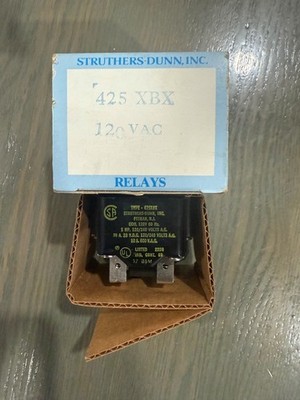 STRUTHERS DUNN Relay 425XBX 120 VAC NIB