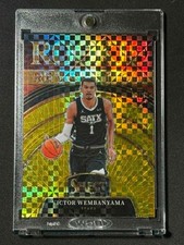 2023-24 Select VICTOR WEMBANYAMA Rookie Revolution Gold Prizm RC #d 07/10 AS IS