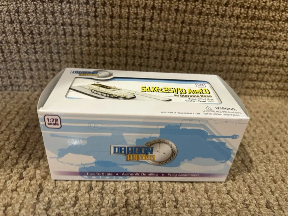 Dragon Armor 1:72 Sd. Kfz.251/10, Ausf D, Eastern Front 1943 w/Diorama No. 60384 - Image 3 of 4