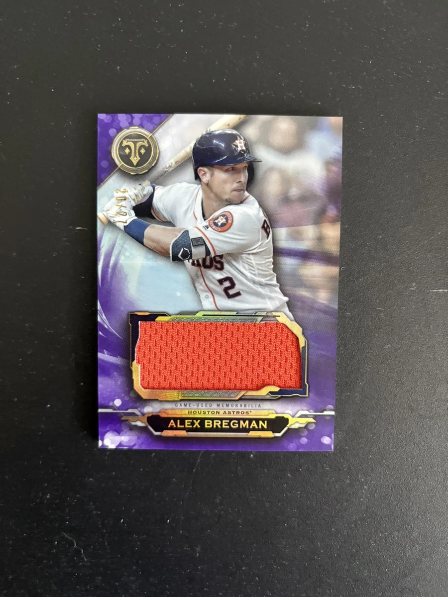 アレックス・ブレグマン フィギュア Alex Bregman Baseball Serial Numbered Sports Trading Cards