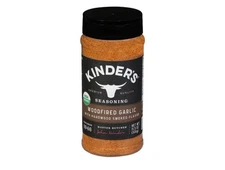 Kinder's Woodfired Garlic Seasoning with Hardwood Smoked Flavor, 326g/11.4 oz. 