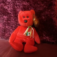 Ty Beanie Babies Osito Mexican Flag Bear 1999 Retired Plush with Tag