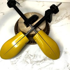 Adjustable Shoe Stretchers Pair Men  s  Women  s Shoe Tree Expander Yellow