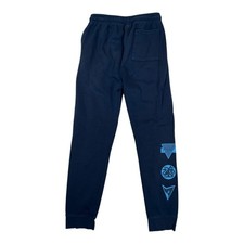Jordan Sweatpants Youth XL Blue Fleece Joggers Jumpman 23 Graphic Basketball