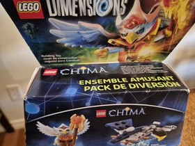 LEGO DIMENSIONS LEGENDS OF CHIMA 71232 ERIS & EAGLE INTERCEPTOR 2015 NEW