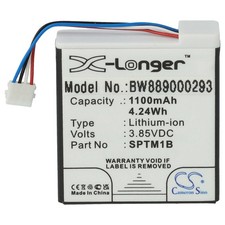 Batterie pour GoPro Hero 7 (Silver / Silber) 7 (White / Weiß) 1100mAh 3,85V