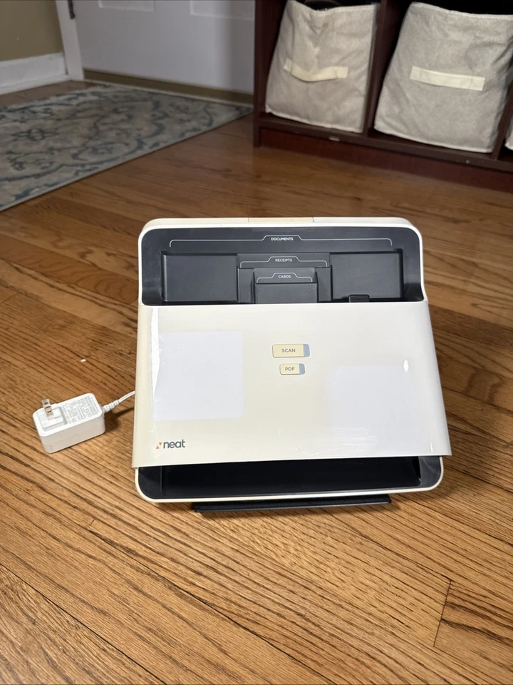 Neat Desk ND-1000 Desktop Scanner Digital Filing System w/ AC Adapter - Works! - Image 2 of 4