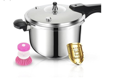 #ad Stainless Steel Pressure Cooker 3 qt Induction Compatible Stove Top Pressure $65.00