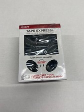 ION Tape Express Tape-to-MP3 Converter Cassette Player USB Digital Transfer New