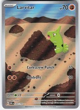 Pokemon Larvitar 203/197 Illustration Rare Obsidian Flames Pokemon Holo NM on eBay