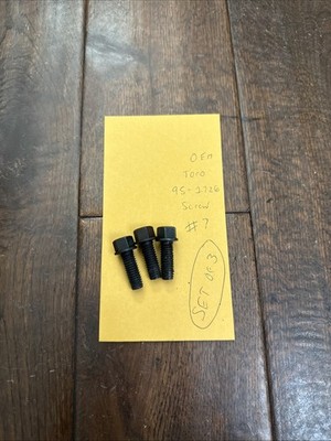 OEM Toro Engine Mounting Screw 95-1726 #7 SET OF 3 #7