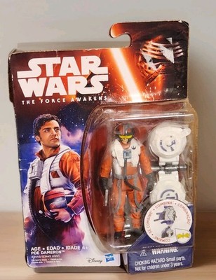Poe Dameron Star Wars The Force Awakens Card Figure NEW  SEE  DESCRIPTION 