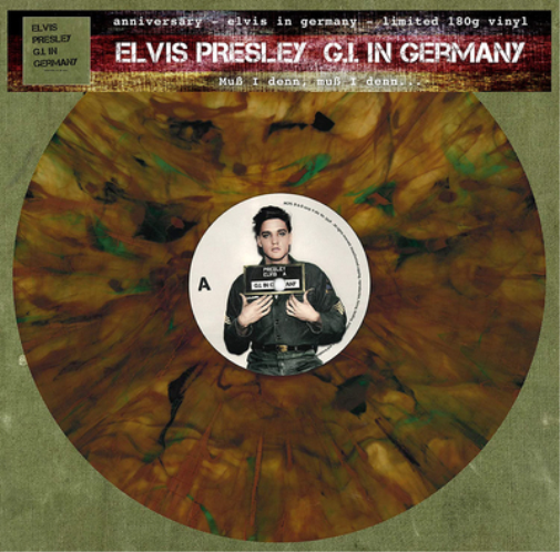 Elvis Presley G.I in Germany Colored 12
