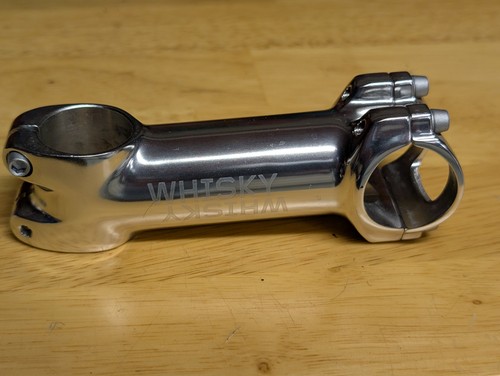 WHISKY No.7 Stem 100mm Clamp 31.8 +/-6 degree Steerer 1 1/8 in Silver Aluminum