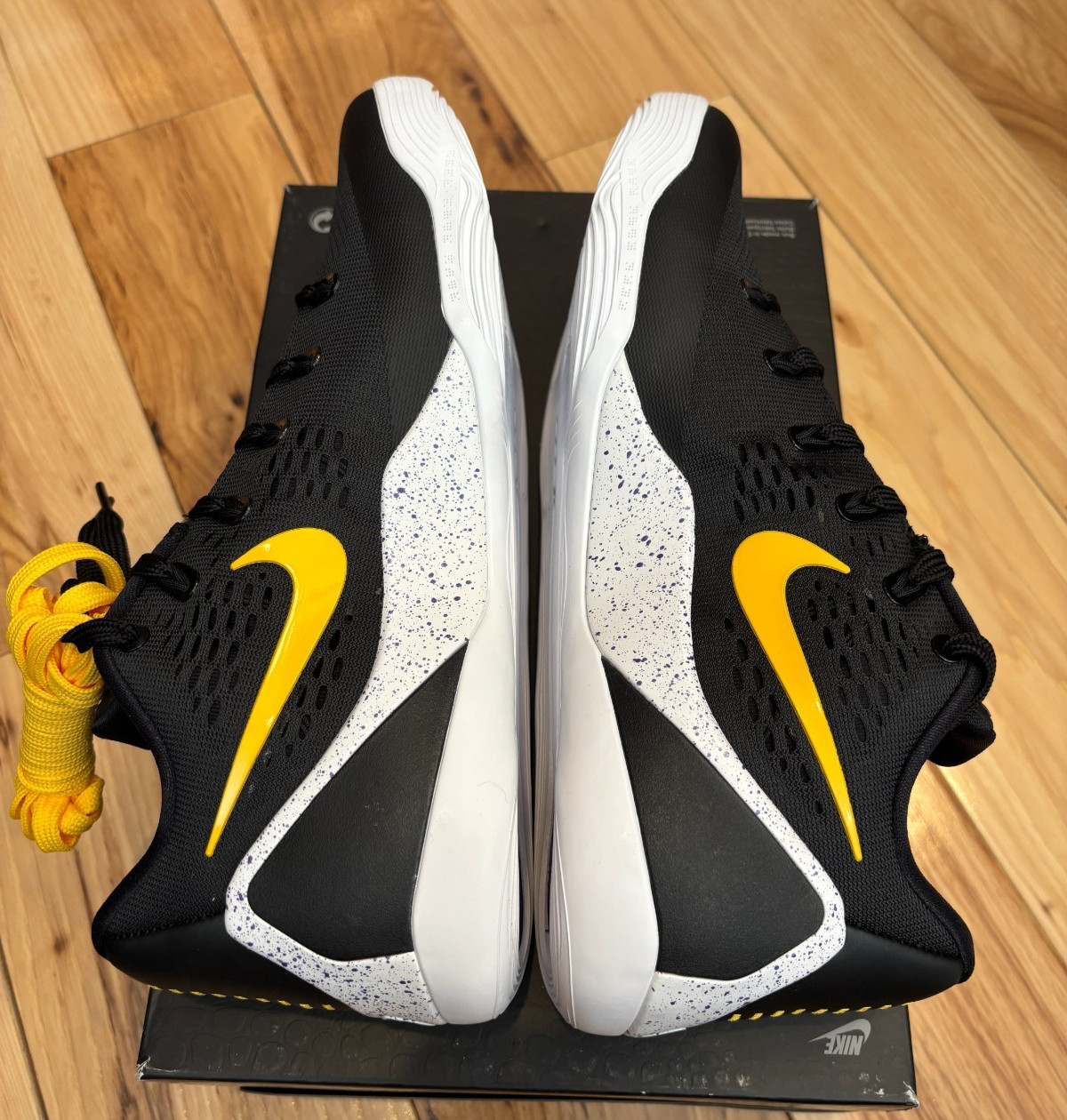 Nike Kobe IX Elite Low EM Protro Black Lakers White IH1401 002 Size 9.5 FULL BOX thumbnail 7