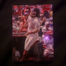 2022 Topps Stadium Club #271- BRANDON MARSH Red Foil SP Rookie RC Card.