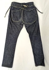 KAPITAL 14oz Denim Ringoman Pants EK-410 Made in Japan Okayama EX Size 2 (M)