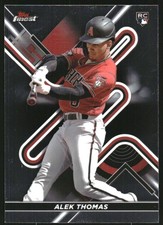 2022 Topps Finest Baseball Card #43 Alek Thomas RC