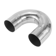 64mm/2.5 OD 180 Degree U Bend Tube T304 Stainless Steel Mandrel Exhaust Pipe DIY