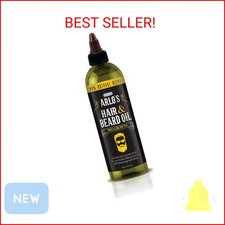 Arlo's Pro-Growth Hair and Beard Oil 8 oz. - Hair Oil, Mustache Oil and Beard Oi