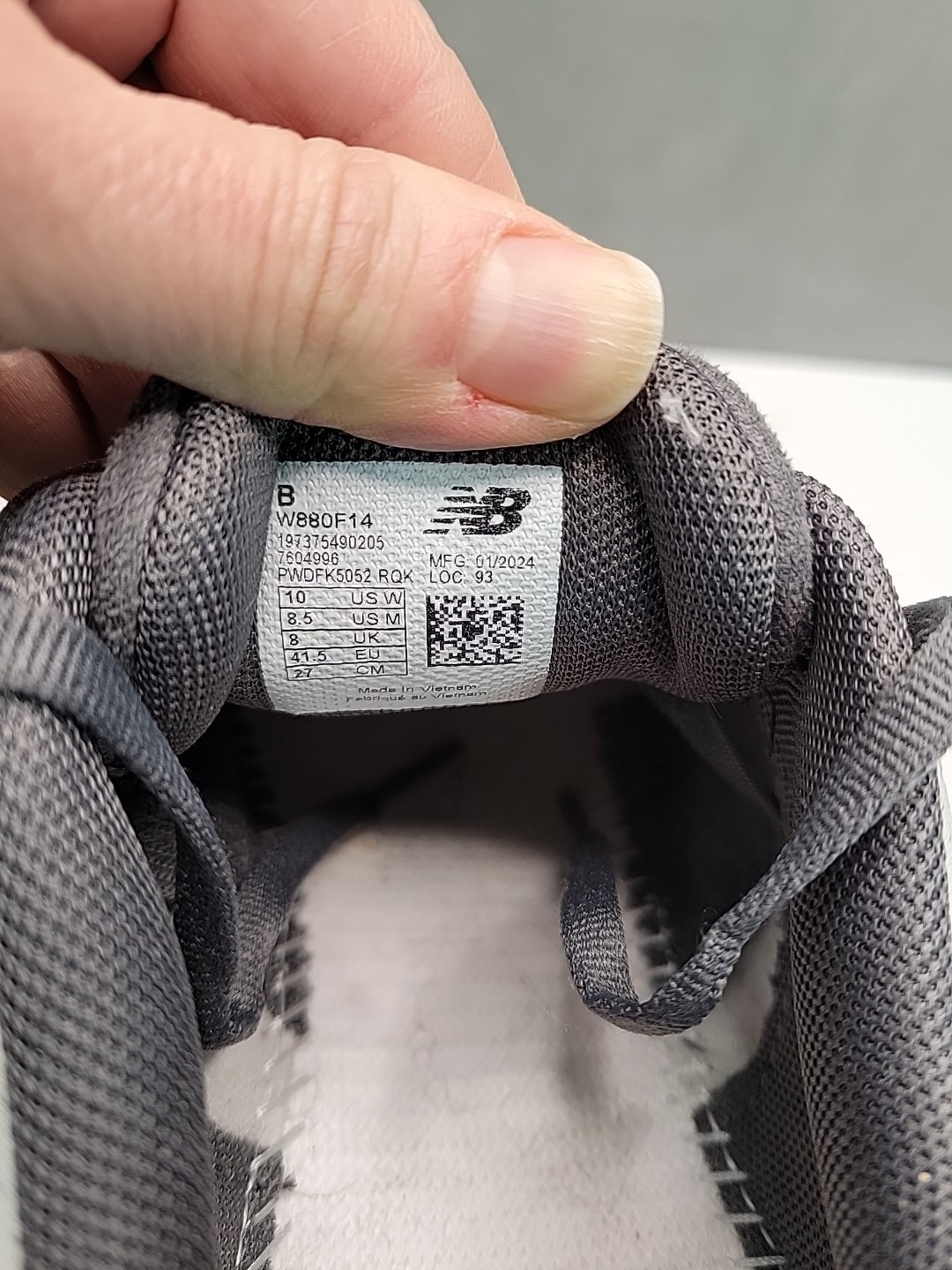 New Balance Fresh Foam 880 V14 Womens Sz 10 Mens 8.5 Gray Running Shoes Sneakers thumbnail 13