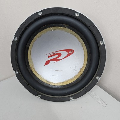 Alpine Type R  SWR-1241D 12 inch Dual Voice Coil 4ohm+4ohm Subwoofer (For Parts)