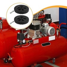 2x Air Compressor Wheels Air Compressor Casters with Nut