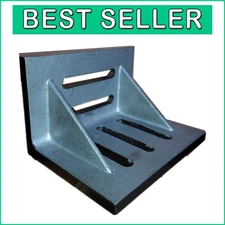 Accurate Slotted Angle Plate - 20.32 x 10.16 x 10.16 Inches Metallic Finish