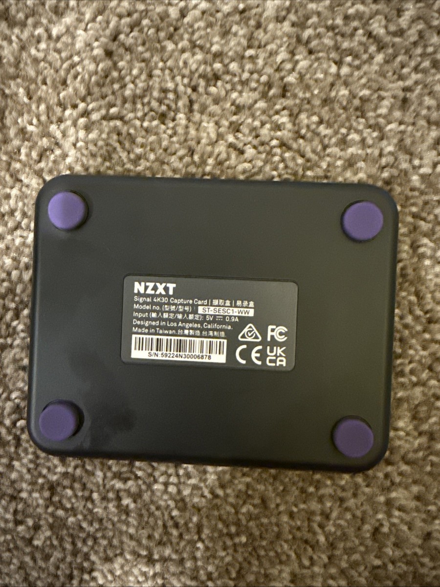 NZXT Signal 4K30 External Capture Card - Black | eBay