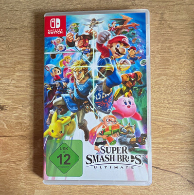 Nintendo Super Smash Bros. Ultimate Switch PAL USK 12 Cartridge