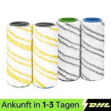 für Kärcher FC 5 FC7 FC3 Walzenset gelb (4/8 Microfaserwalze) Hartbodenreiniger