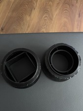 Hepworth Drain Adapters (Rainwater) 1 Round 110mm x 68mm, 1 Square 110mm x 65mm