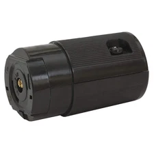 HUBBELL HBL7593V Mdgt LckCon,Strt;15 A;Black,Nyl,ML-2R 6C145