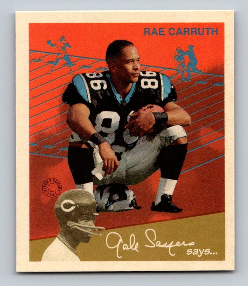 Rae Carruth Fleer Goudey II #86 Gridiron Greats