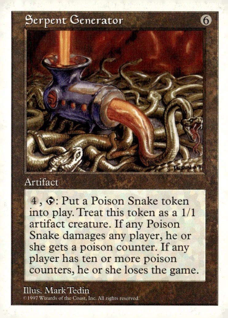 Fifth Edition Serpent Generator